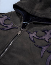 Reaper Zip Up Hoodie (Black)
