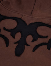 Reaper Zip Up Hoodie (Brown)