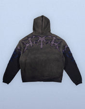 Reaper Zip Up Hoodie (Black)