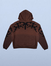 Reaper Zip Up Hoodie (Brown)