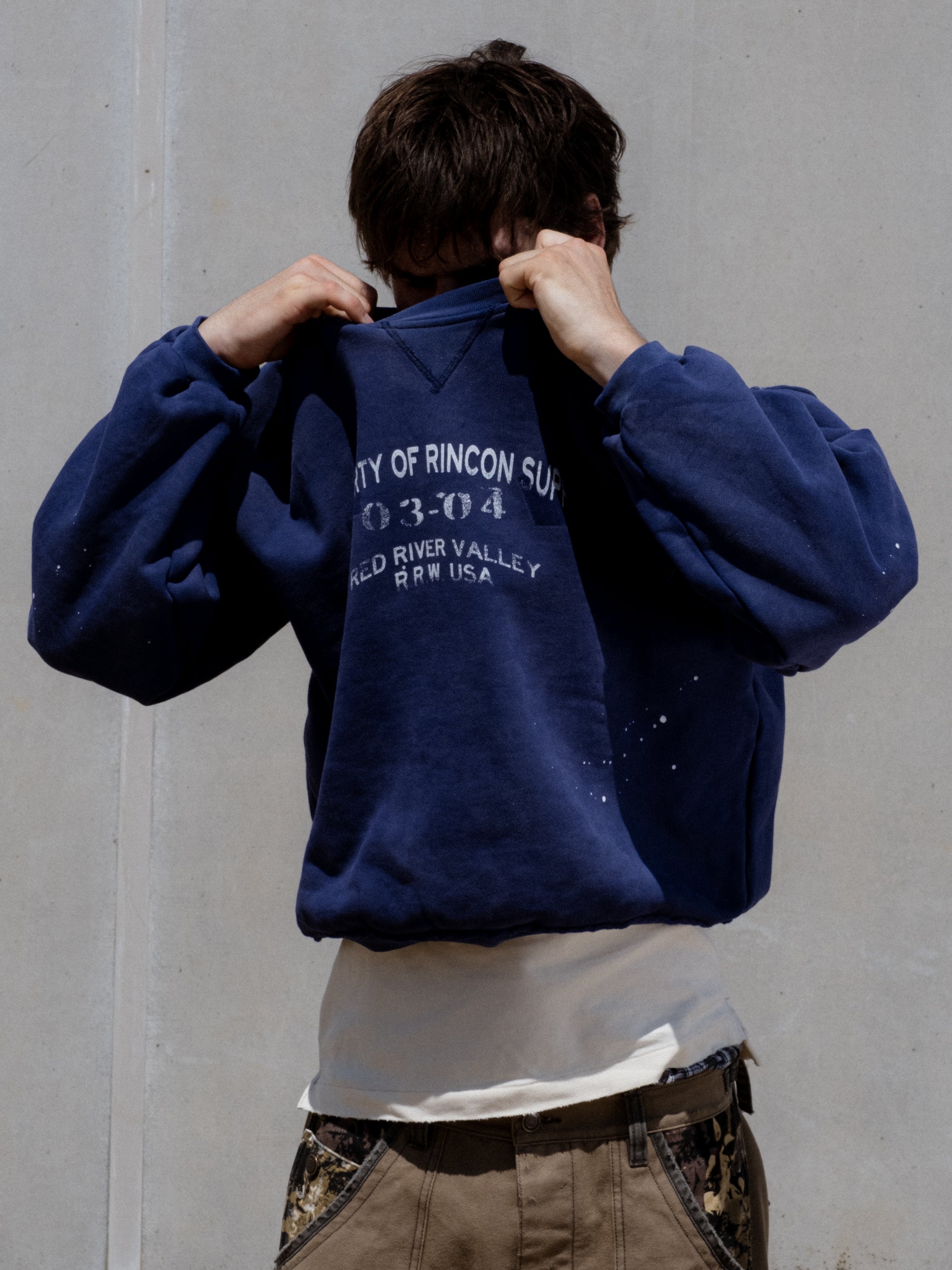 Ranger Crewneck Navy full look - The Preacher - Rincon ICONS Chapter 2 limited edition