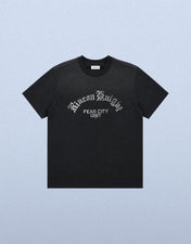 Knight Tee – Rincon Icons Collection – Gothic Graphic Washed Black T-Shirt
