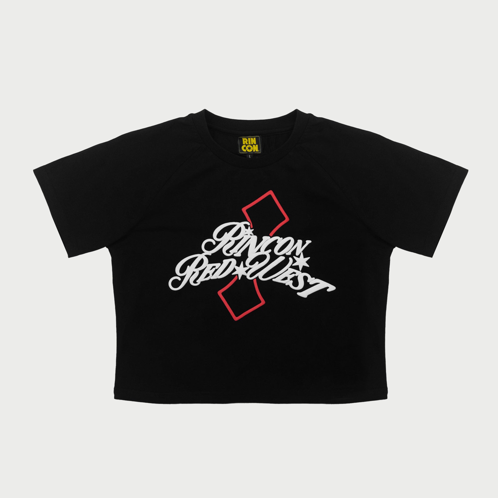 Red West Baby Tee