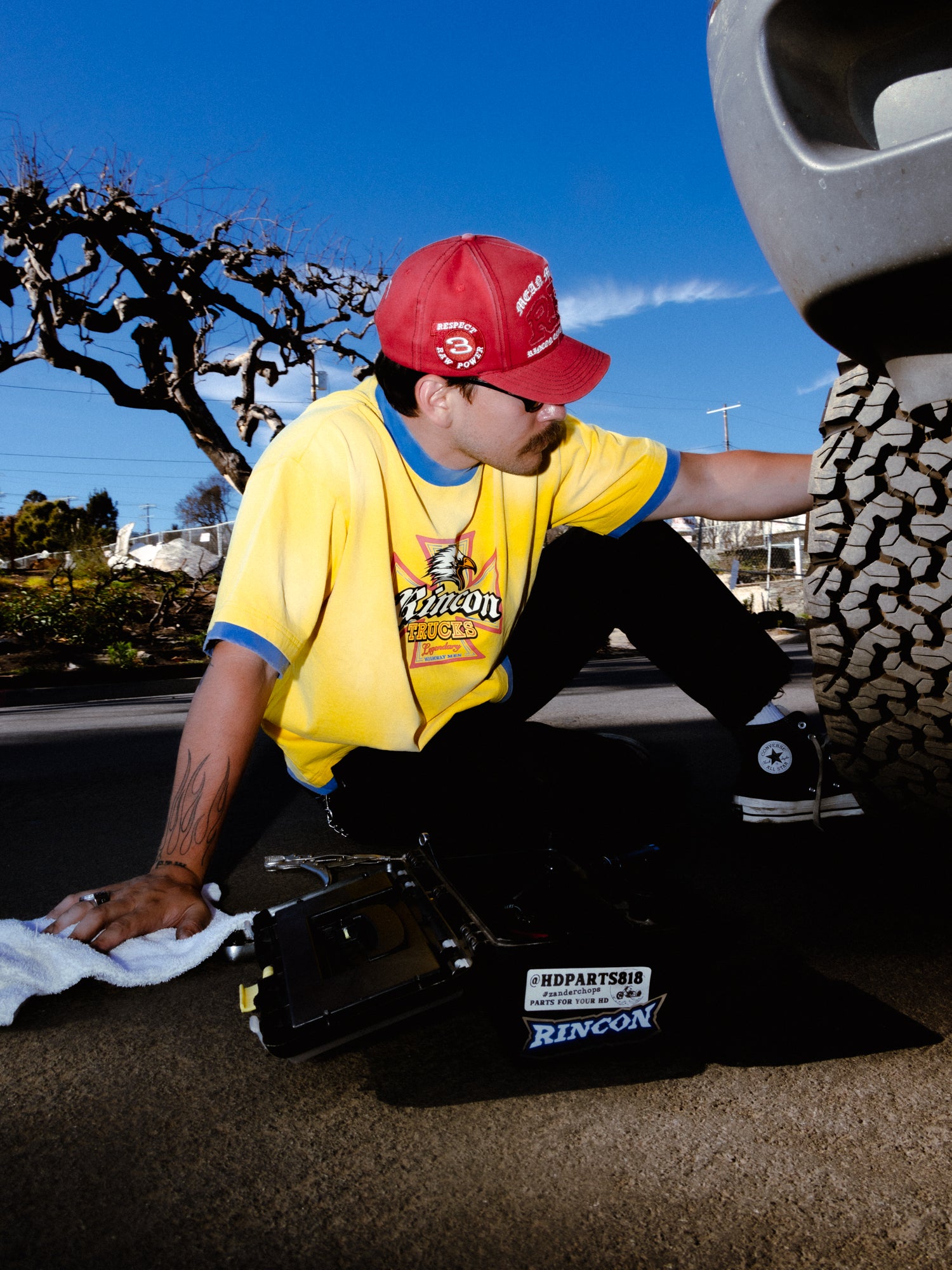 Motor Trucks Tee (Yellow)