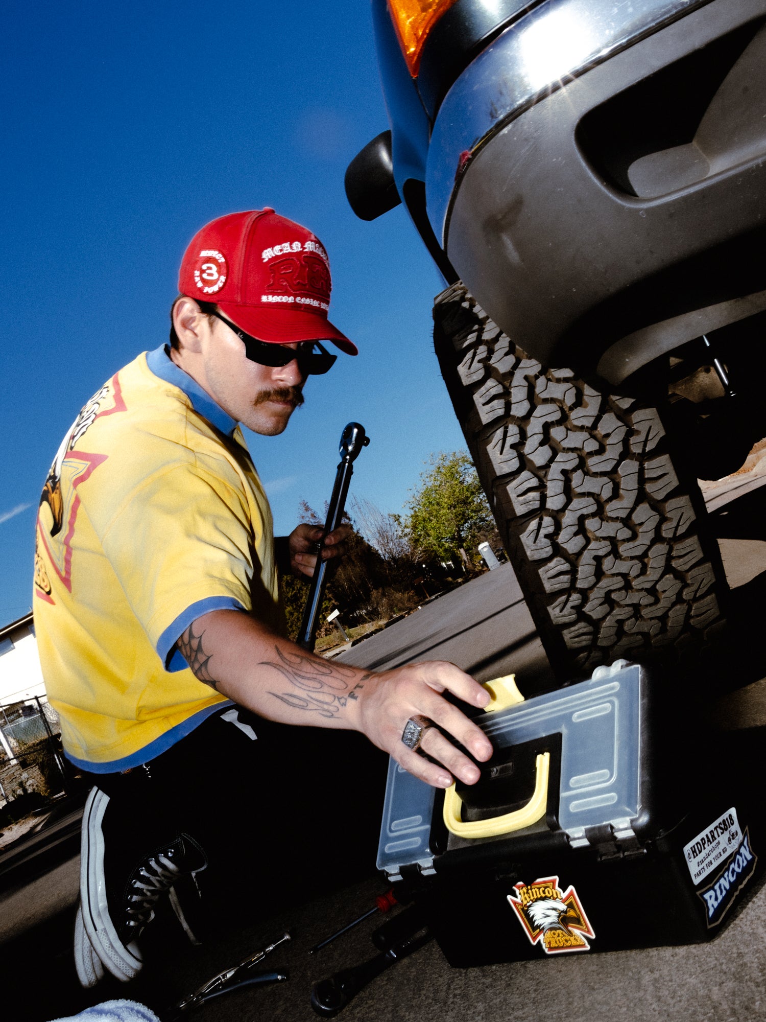 Motor Trucks Tee (Yellow)